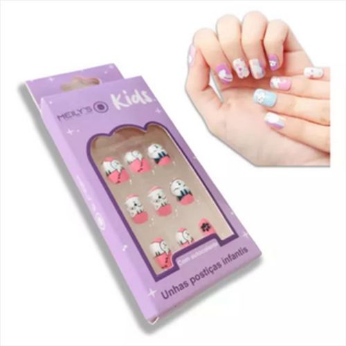 Unha Postiça Infantil Diversas| Unha Postiça Infantil Diversas|